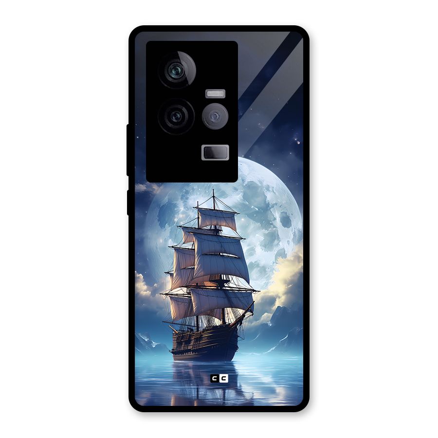 Ship InThe Dark Evening Glass Back Case for Vivo iQOO 11 5G
