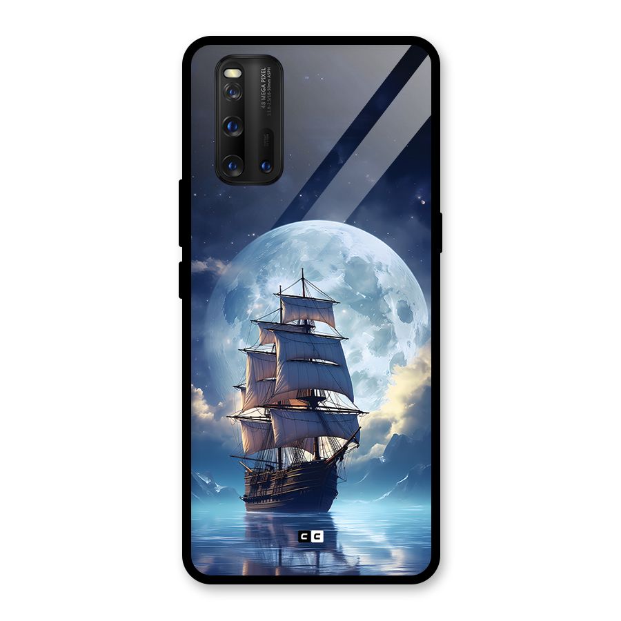 Ship InThe Dark Evening Glass Back Case for Vivo iQOO 3