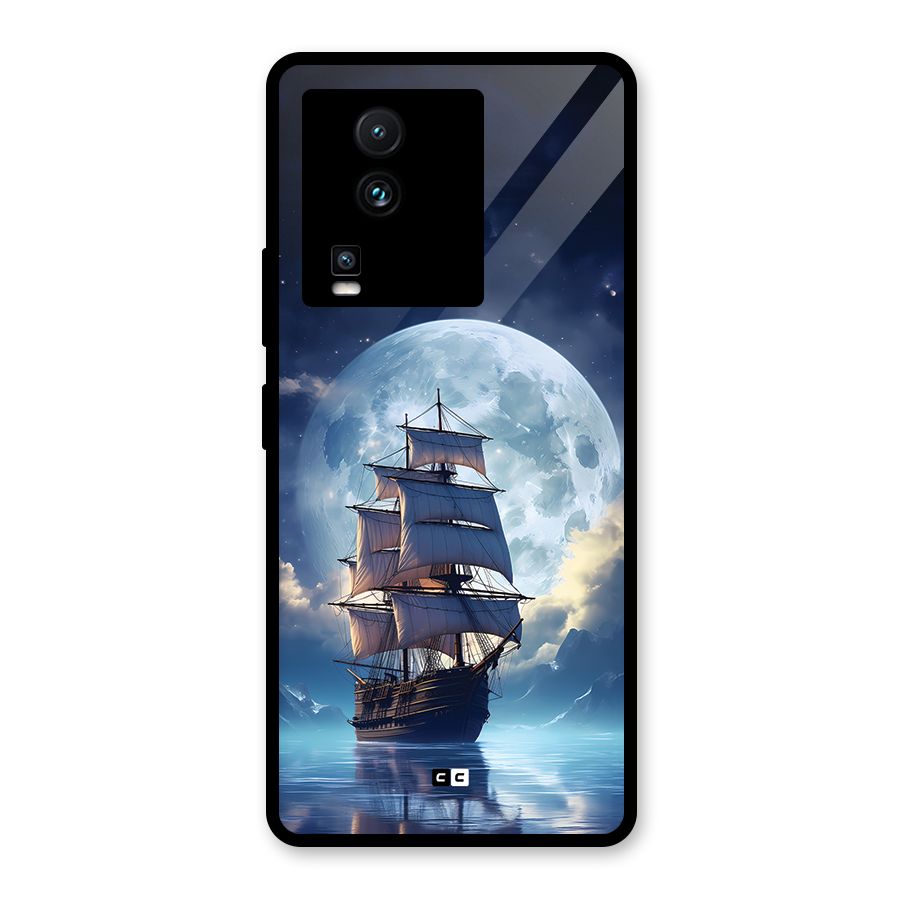 Ship InThe Dark Evening Glass Back Case for Vivo iQOO Neo 7 Pro