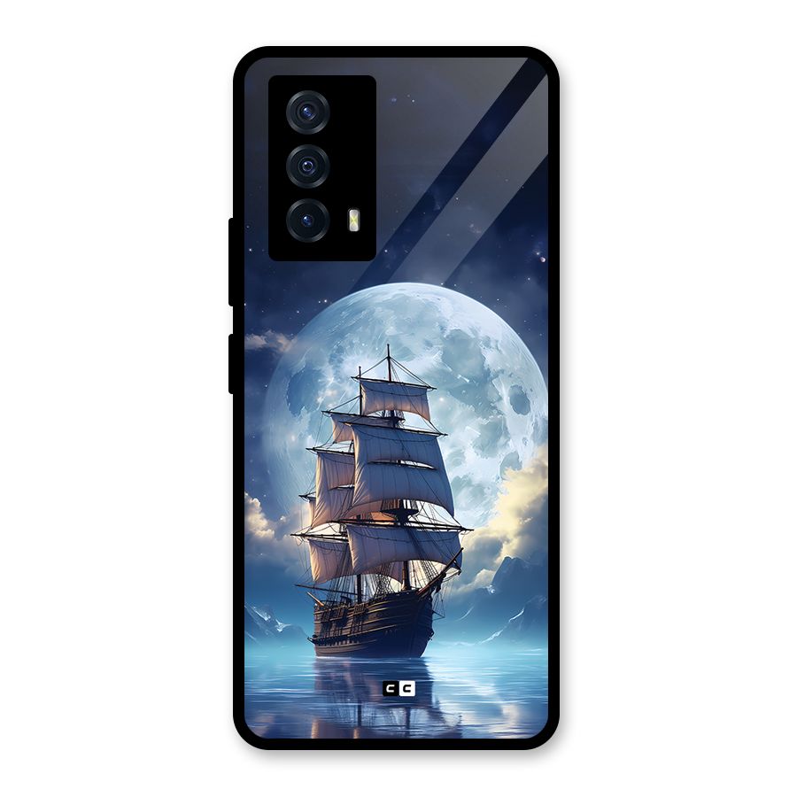 Ship InThe Dark Evening Glass Back Case for Vivo iQOO Z5