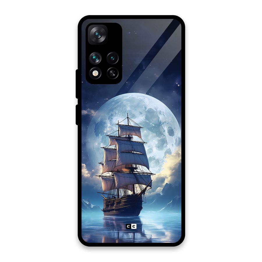 Ship InThe Dark Evening Glass Back Case for Xiaomi 11i HyperCharge 5G
