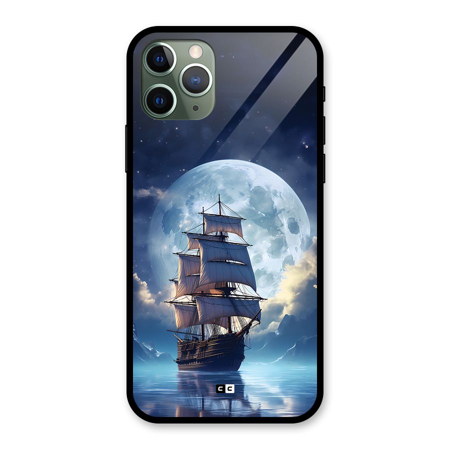 Ship InThe Dark Evening Glass Back Case for iPhone 11 Pro