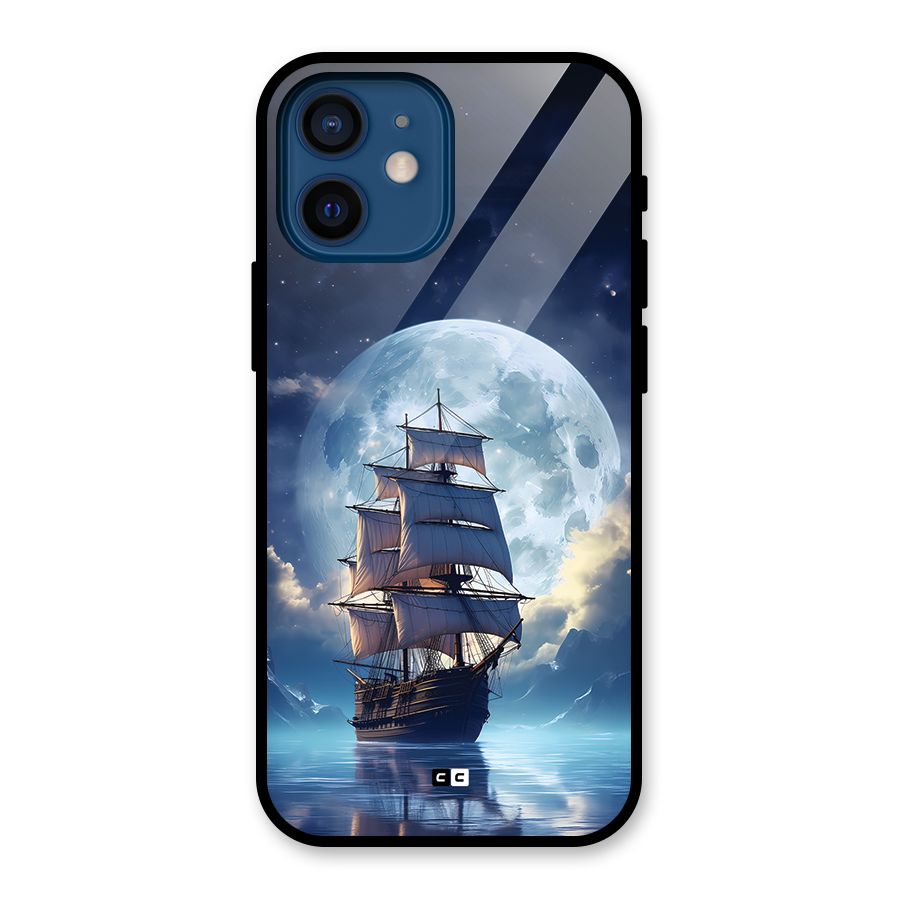 Ship InThe Dark Evening Glass Back Case for iPhone 12 Mini