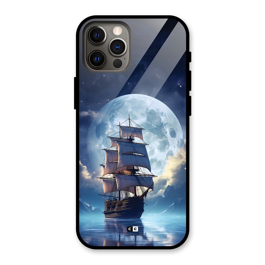 Ship InThe Dark Evening Glass Back Case for iPhone 12 Pro