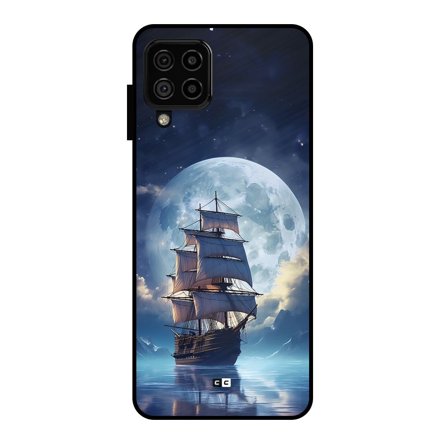 Ship InThe Dark Evening Metal Back Case for Galaxy A22 4G