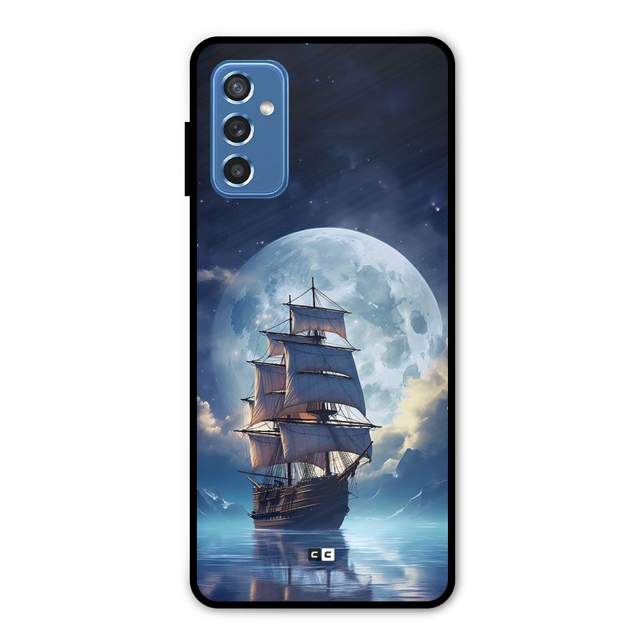Ship InThe Dark Evening Metal Back Case for Galaxy M52 5G