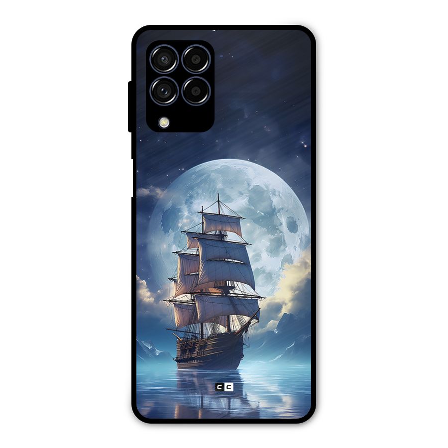 Ship InThe Dark Evening Metal Back Case for Galaxy M53 5G