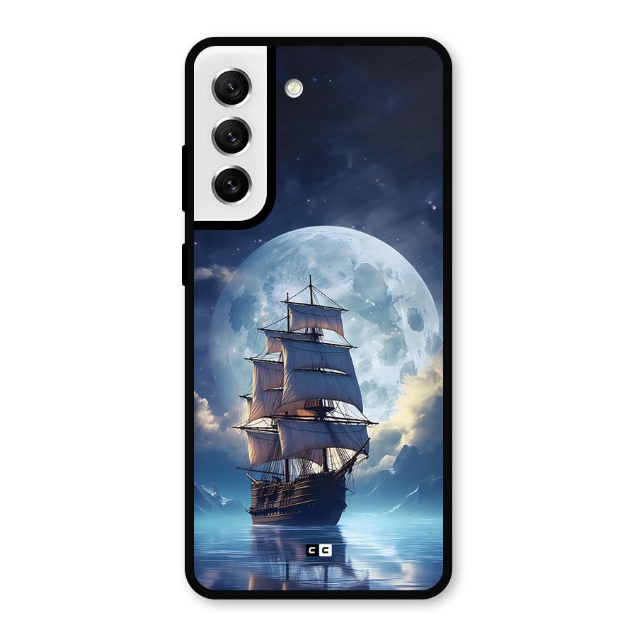 Ship InThe Dark Evening Metal Back Case for Galaxy S21 FE 5G