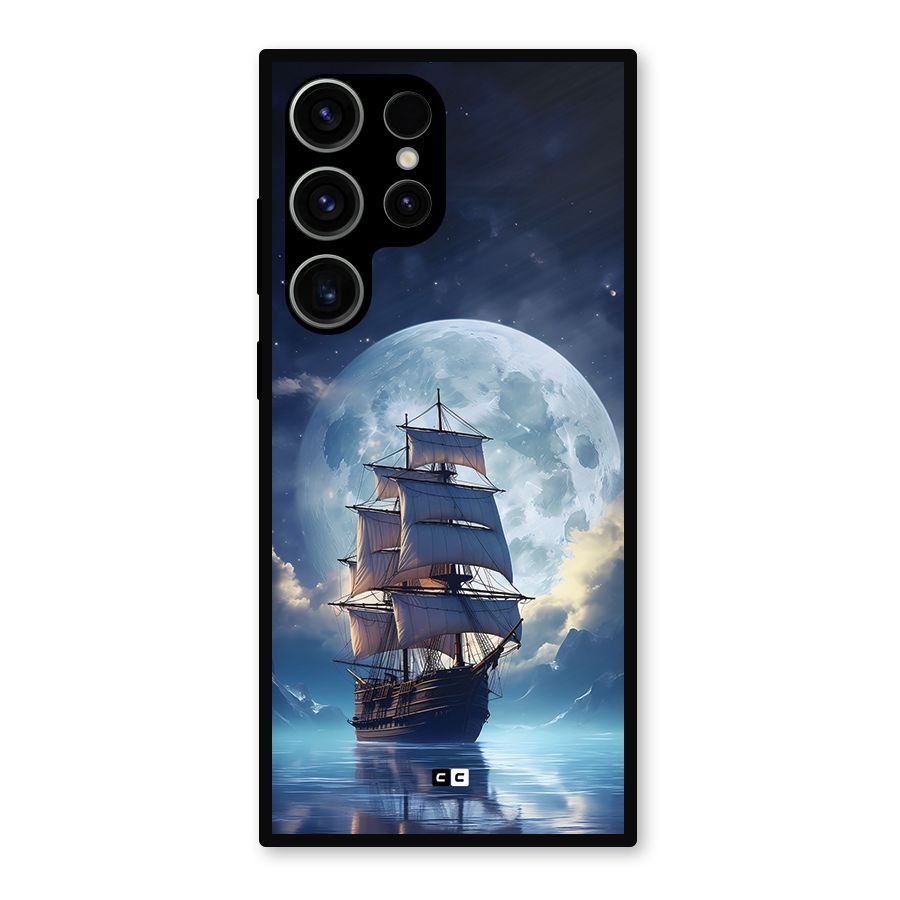 Ship InThe Dark Evening Metal Back Case for Galaxy S23 Ultra