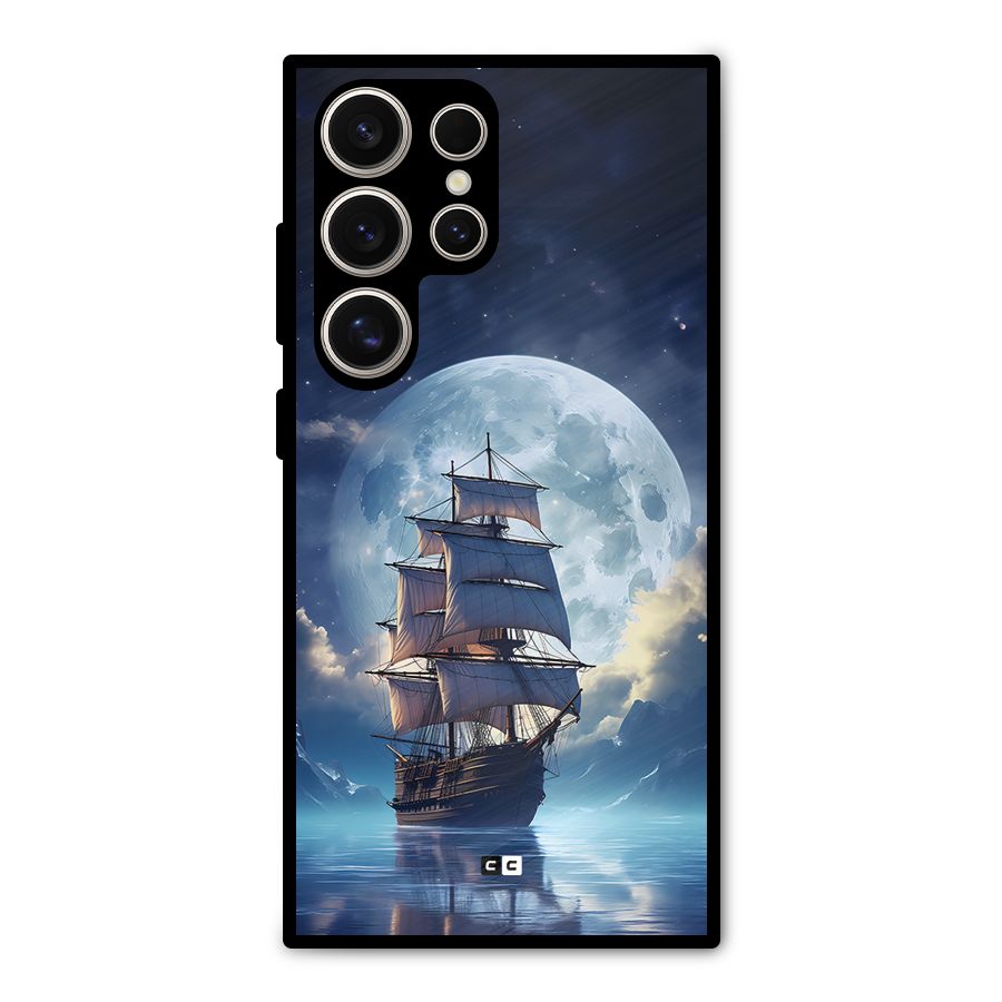 Ship InThe Dark Evening Metal Back Case for Galaxy S24 Ultra