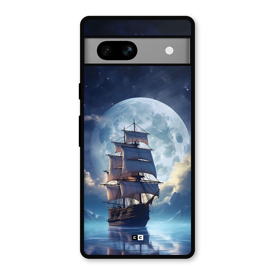 Ship InThe Dark Evening Metal Back Case for Google Pixel 7a