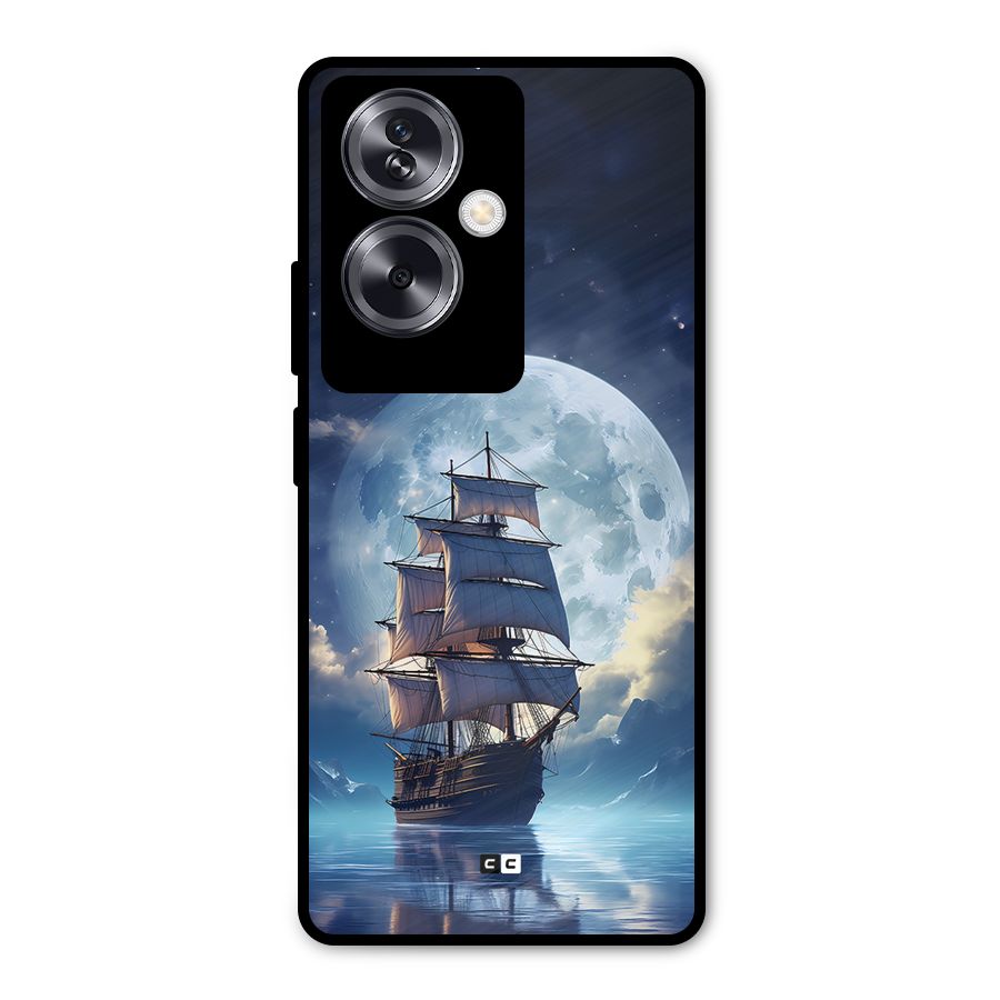 Ship InThe Dark Evening Metal Back Case for Oppo A79 5G