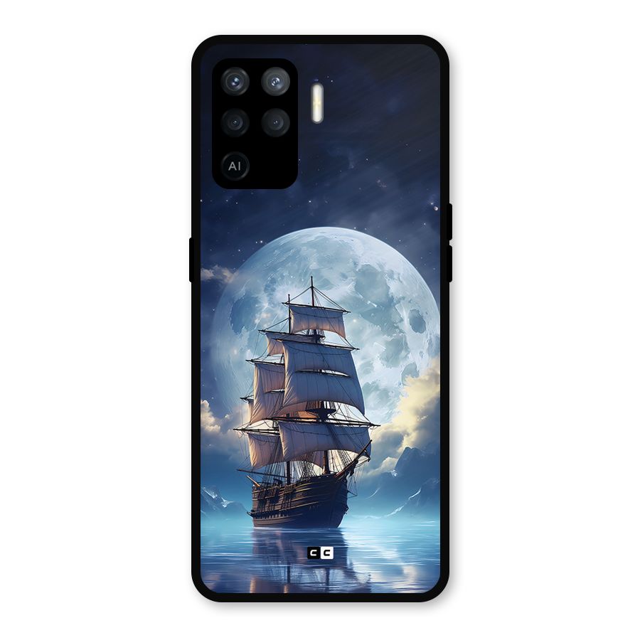 Ship InThe Dark Evening Metal Back Case for Oppo F19 Pro
