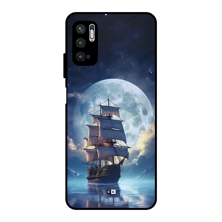Ship InThe Dark Evening Metal Back Case for Poco M3 Pro 5G