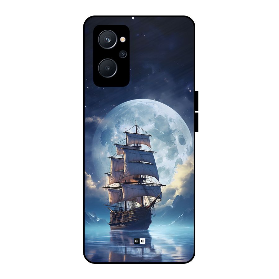 Ship InThe Dark Evening Metal Back Case for Realme 9i 5G