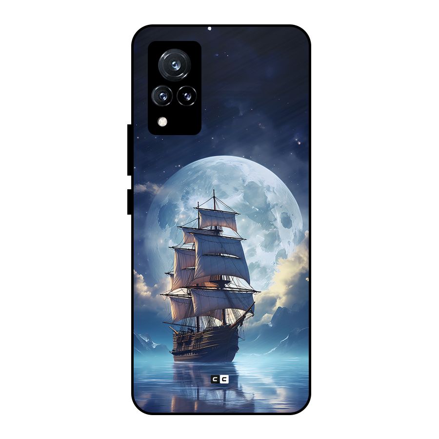 Ship InThe Dark Evening Metal Back Case for Vivo V21 5G