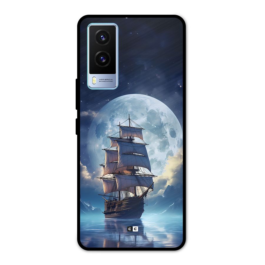 Ship InThe Dark Evening Metal Back Case for Vivo V21e 5G