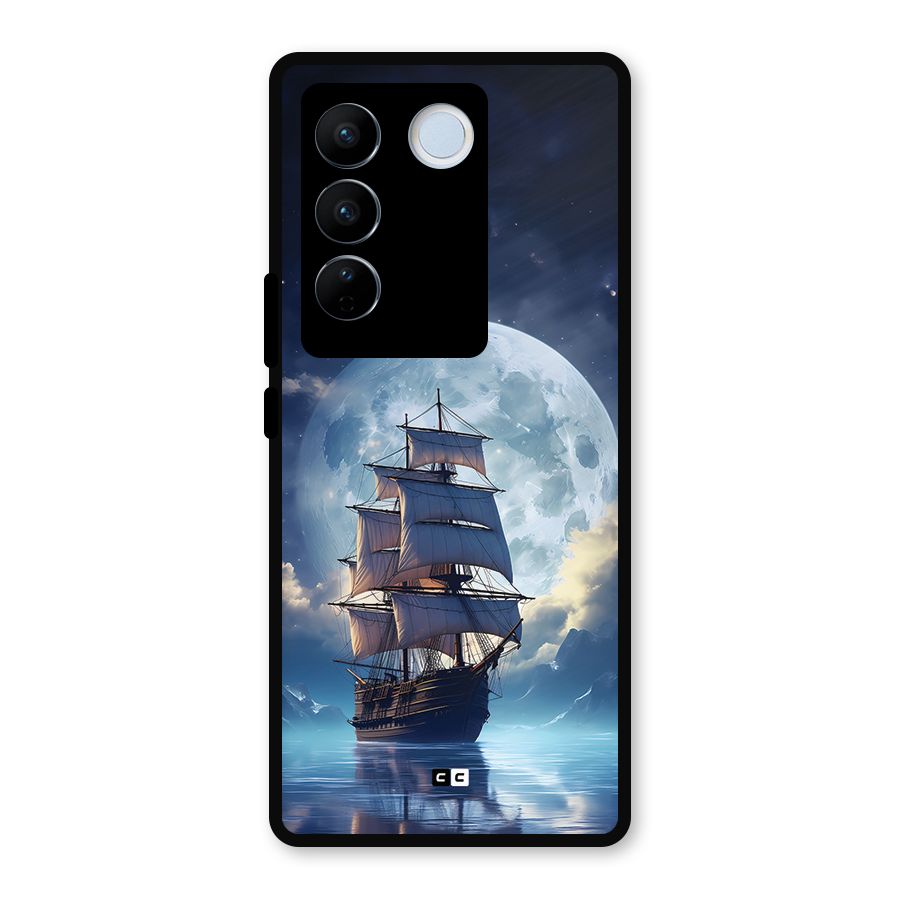 Ship InThe Dark Evening Metal Back Case for Vivo V27