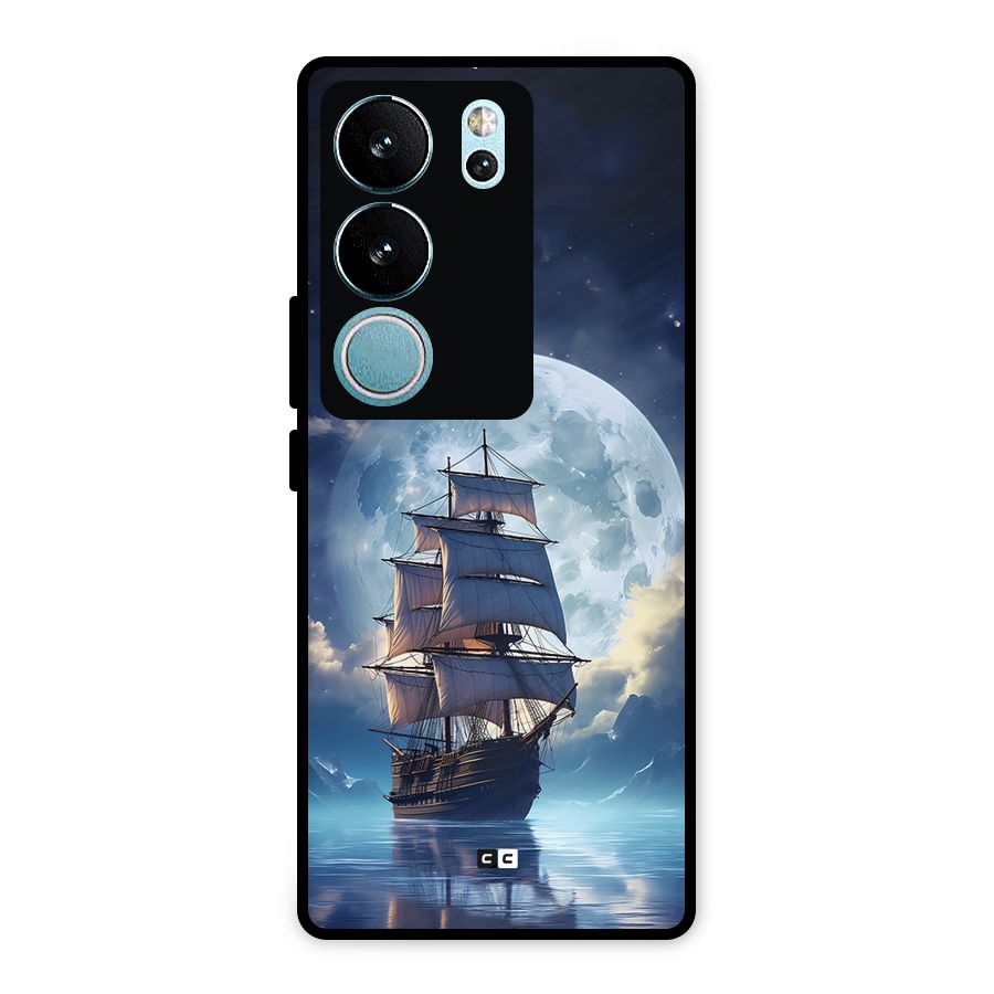 Ship InThe Dark Evening Metal Back Case for Vivo V29 Pro