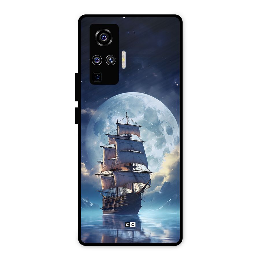 Ship InThe Dark Evening Metal Back Case for Vivo X50 Pro