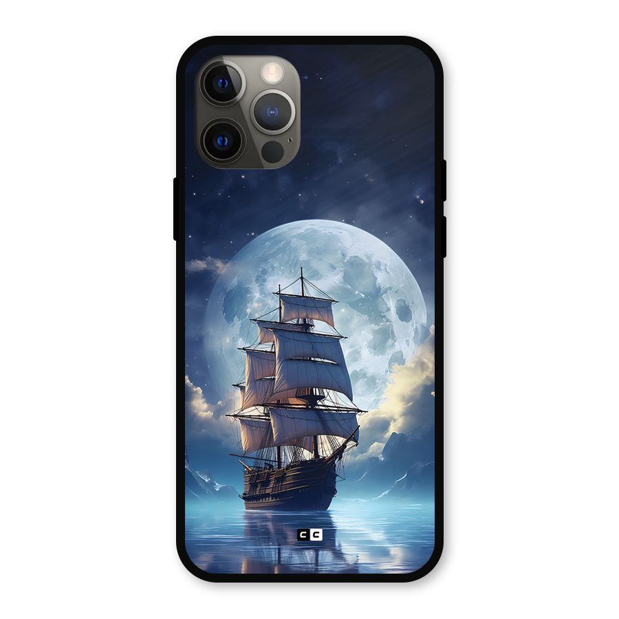 Ship InThe Dark Evening Metal Back Case for iPhone 12 Pro