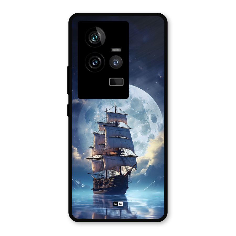 Ship InThe Dark Evening Metal Back Case for iQOO 11 5G
