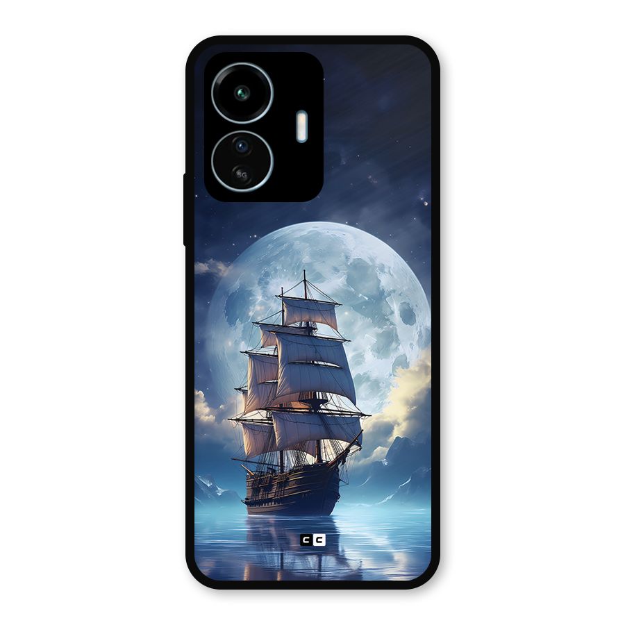 Ship InThe Dark Evening Metal Back Case for vivo iQOO Z6 Lite 5G