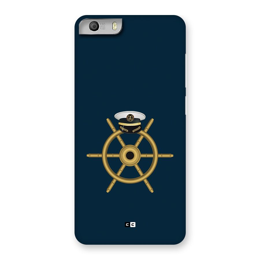 Ship Wheel And Cap Back Case for Canvas Knight 2