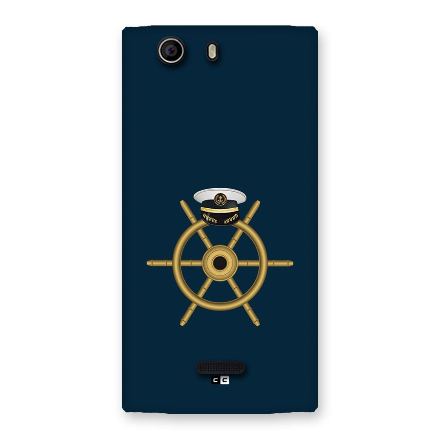 Ship Wheel And Cap Back Case for Canvas Nitro 2 E311