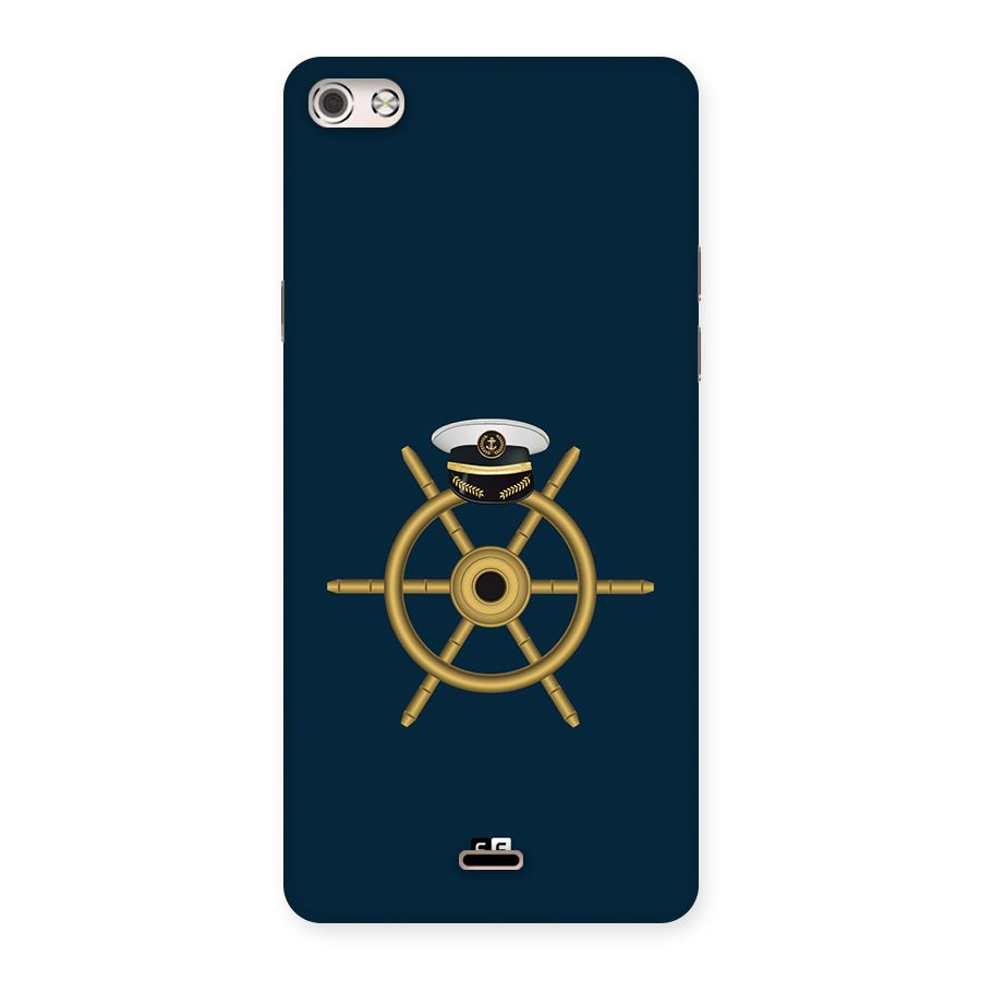 Ship Wheel And Cap Back Case for Canvas Silver 5