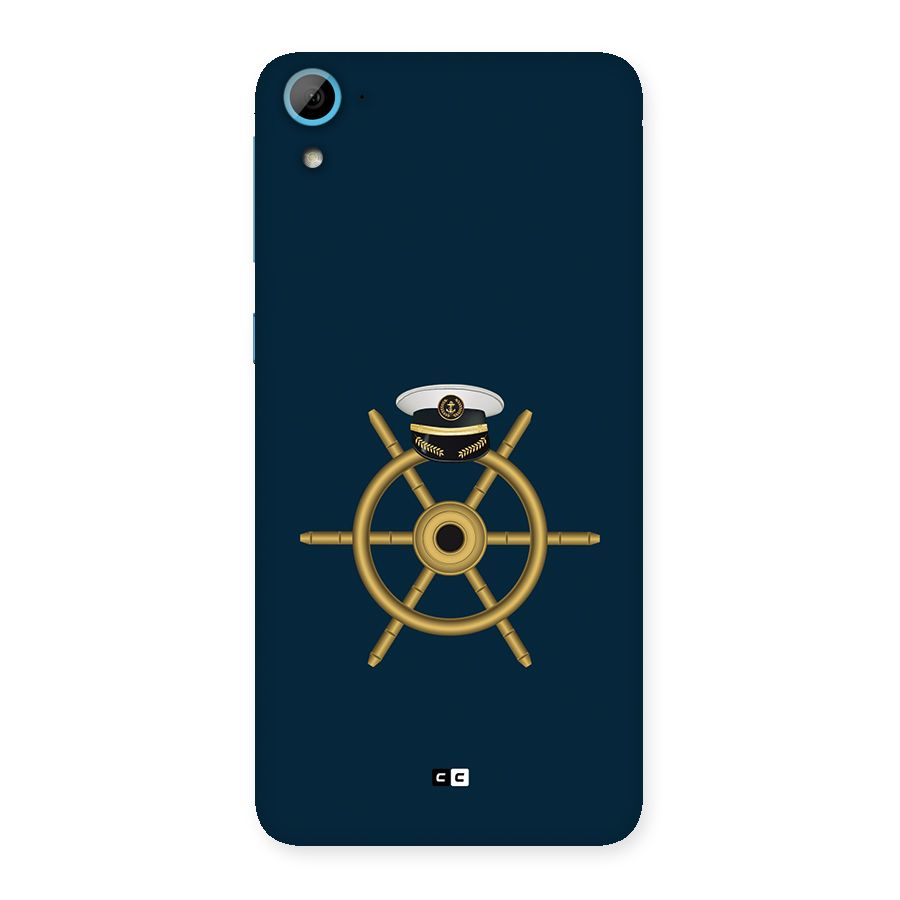Ship Wheel And Cap Back Case for Desire 826