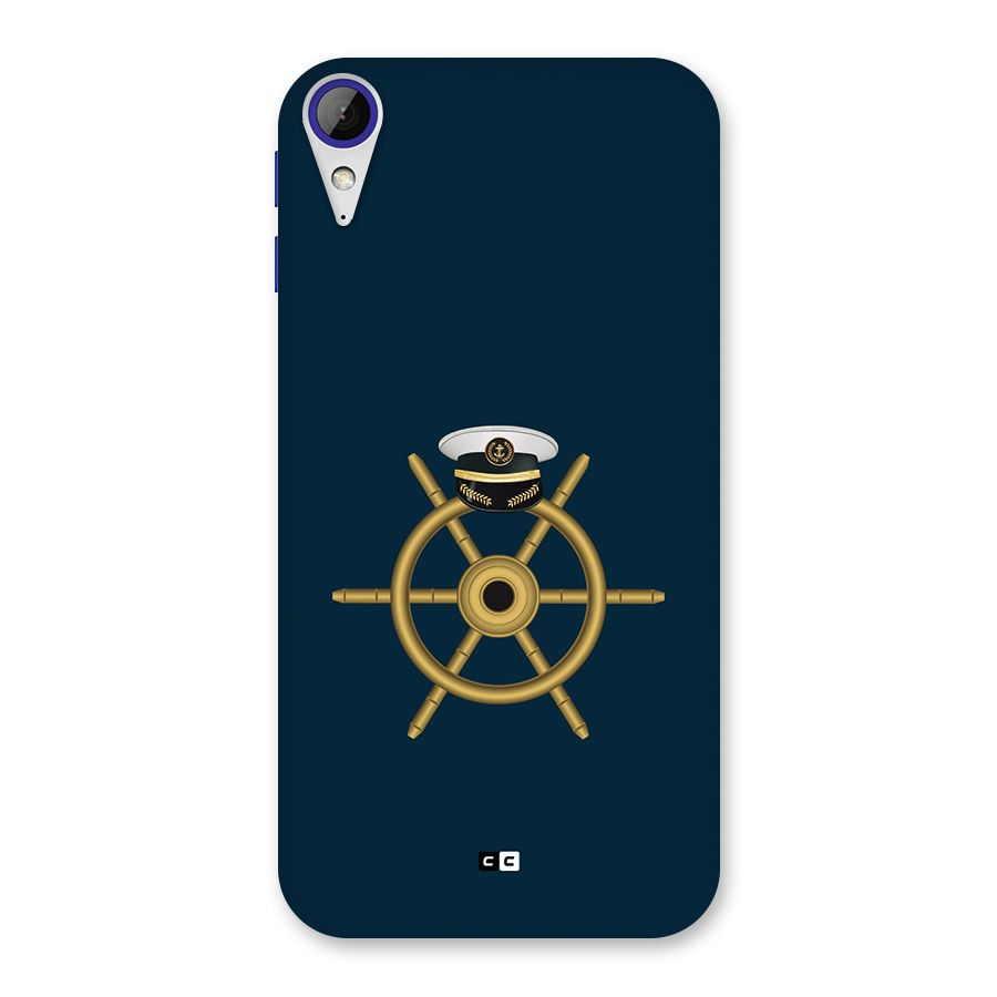 Ship Wheel And Cap Back Case for Desire 830