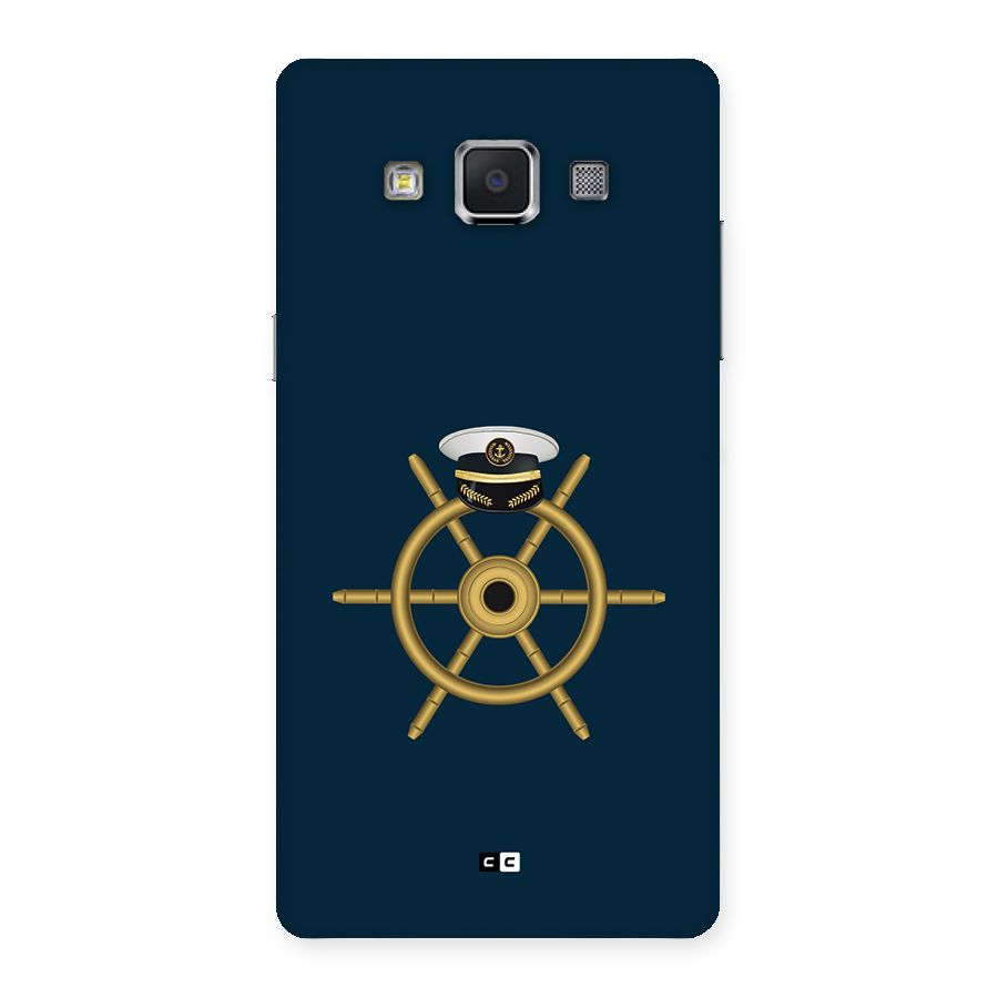 Ship Wheel And Cap Back Case for Galaxy A5