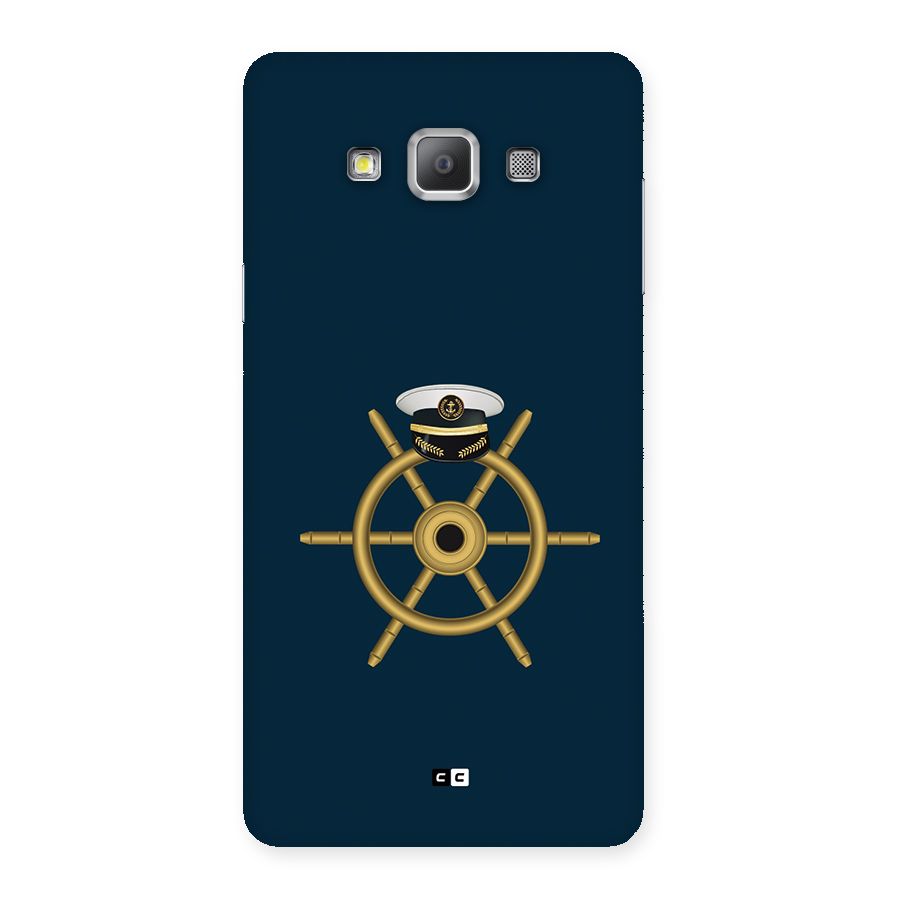 Ship Wheel And Cap Back Case for Galaxy A7