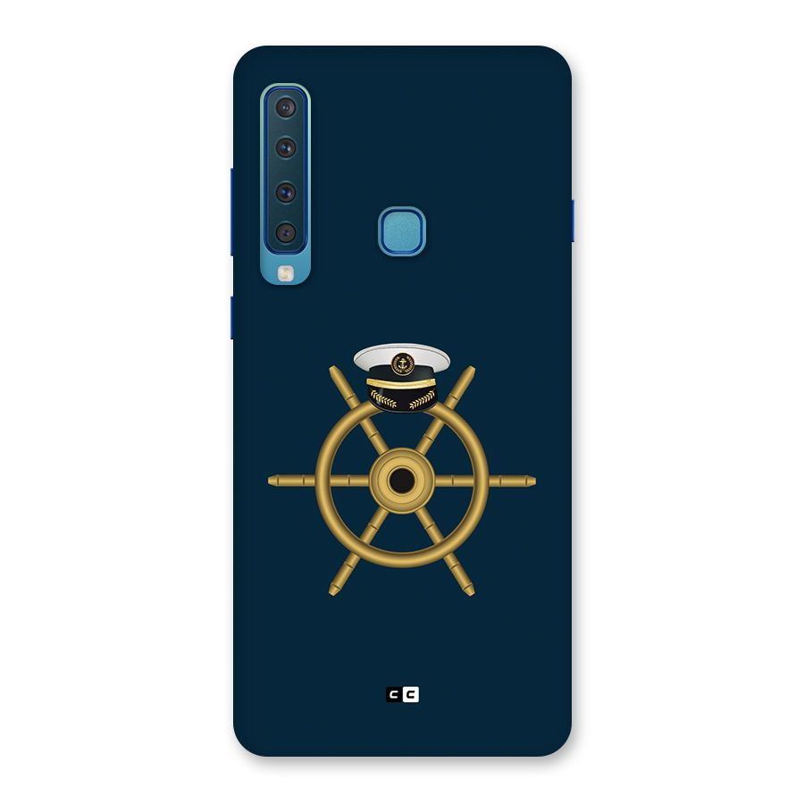 Ship Wheel And Cap Back Case for Galaxy A9 (2018)
