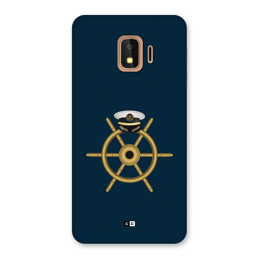 Ship Wheel And Cap Back Case for Galaxy J2 Core