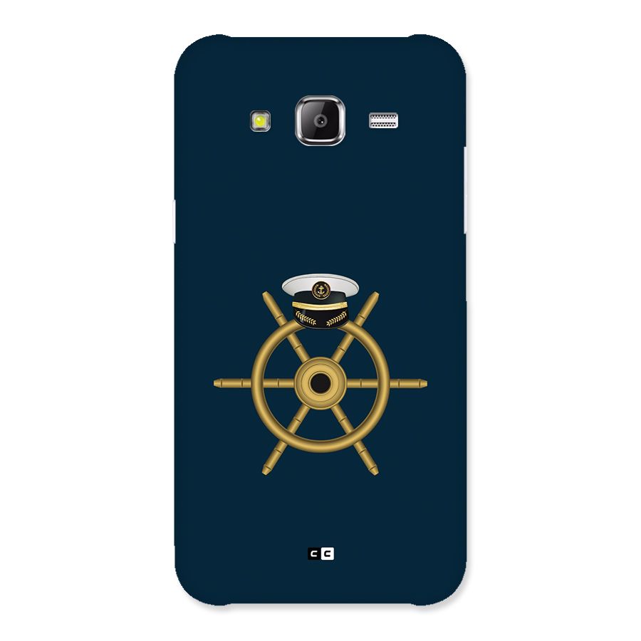 Ship Wheel And Cap Back Case for Galaxy J2 Prime