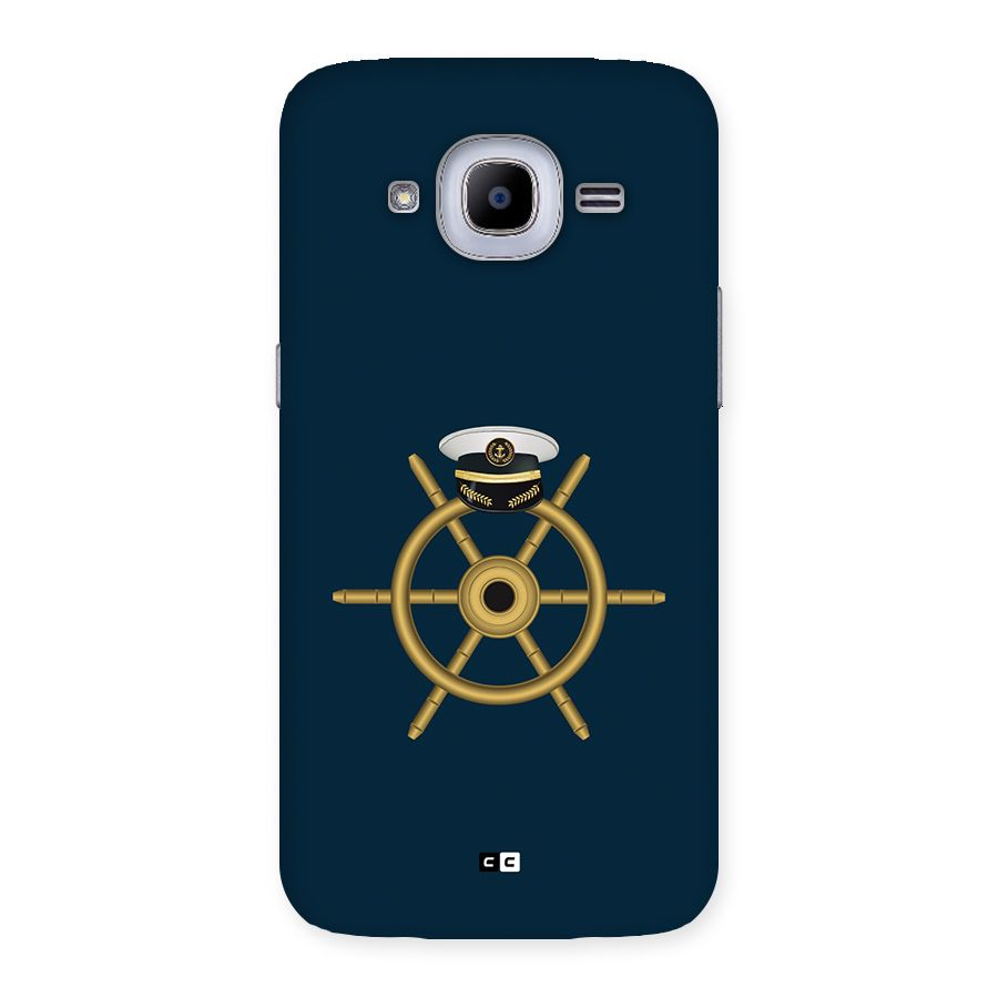 Ship Wheel And Cap Back Case for Galaxy J2 Pro