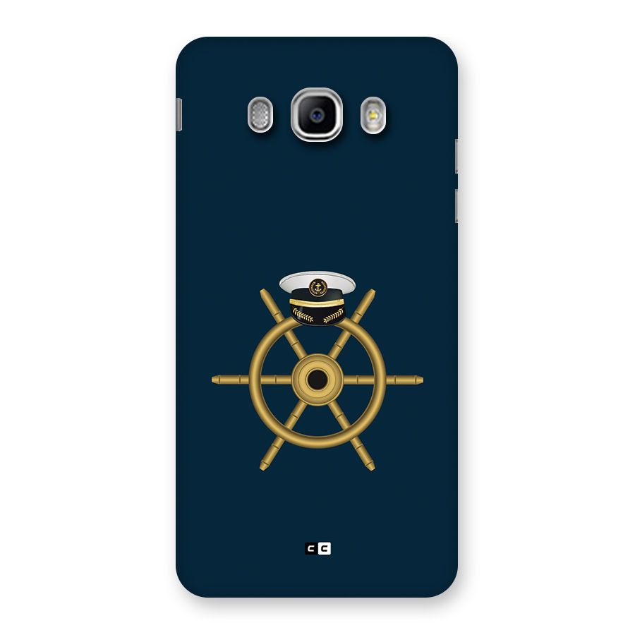 Ship Wheel And Cap Back Case for Galaxy J5 2016