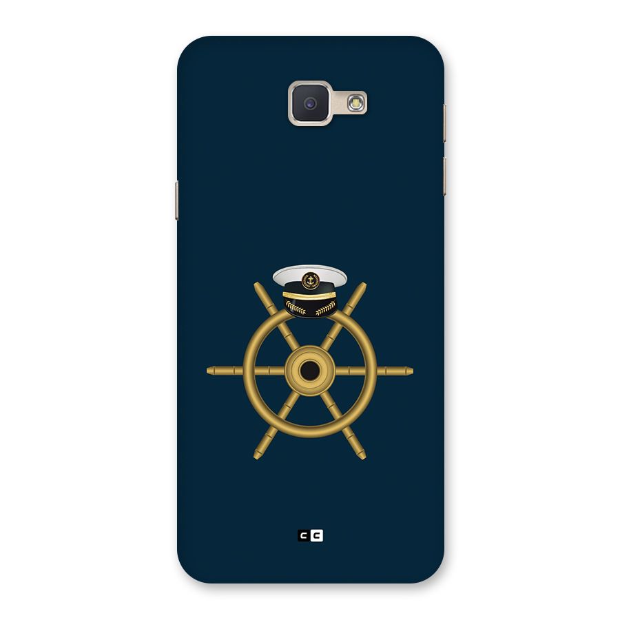Ship Wheel And Cap Back Case for Galaxy J5 Prime