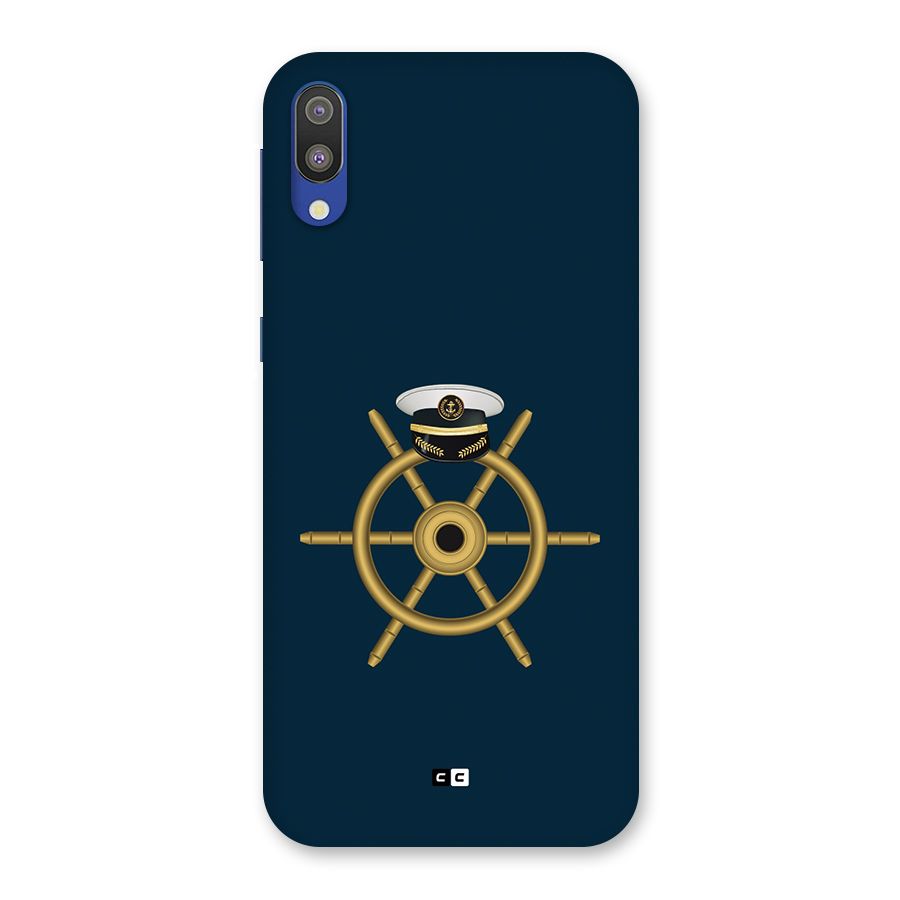 Ship Wheel And Cap Back Case for Galaxy M10