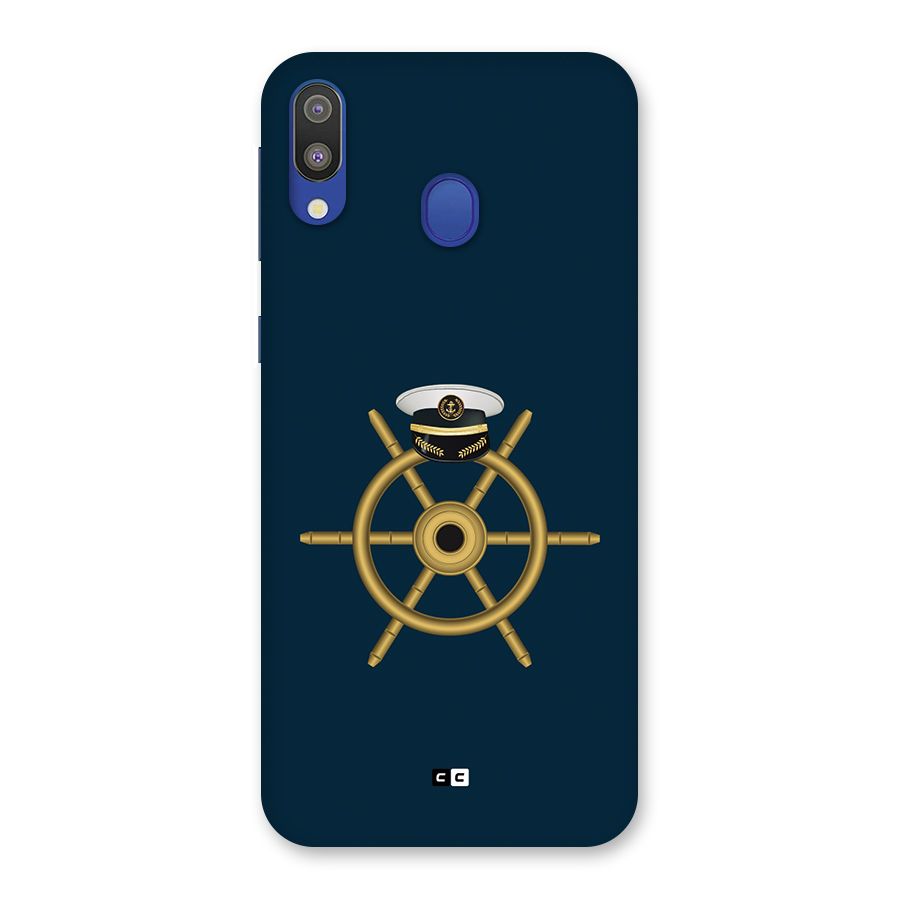 Ship Wheel And Cap Back Case for Galaxy M20