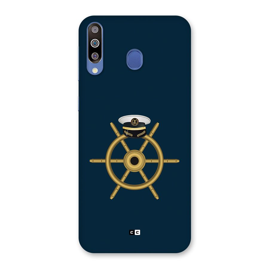 Ship Wheel And Cap Back Case for Galaxy M30