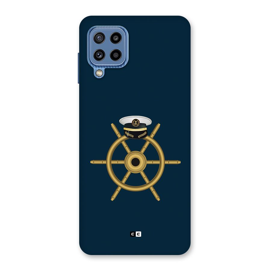 Ship Wheel And Cap Back Case for Galaxy M32
