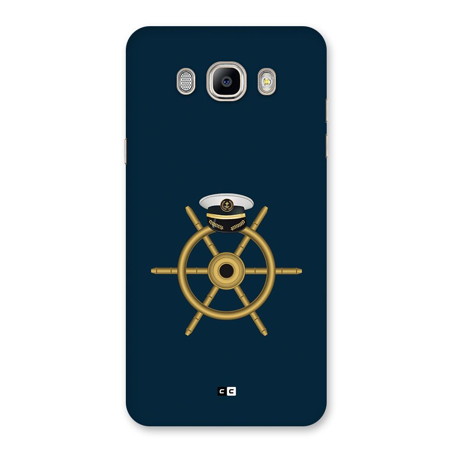 Ship Wheel And Cap Back Case for Galaxy On8