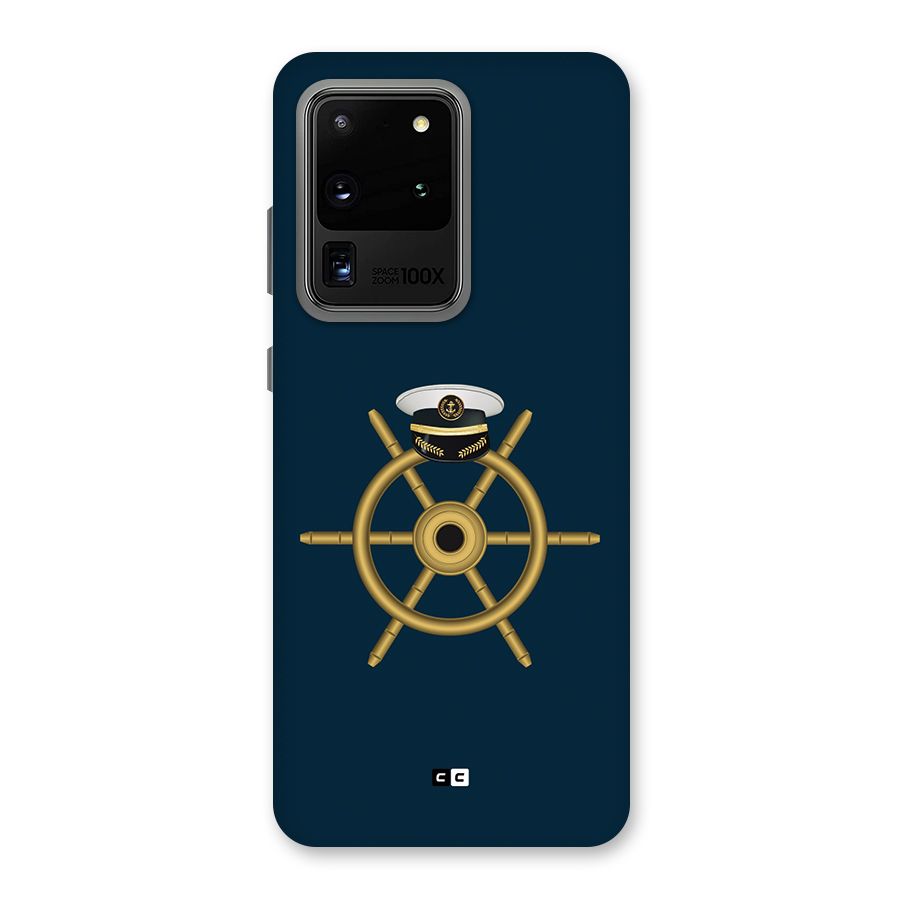 Ship Wheel And Cap Back Case for Galaxy S20 Ultra