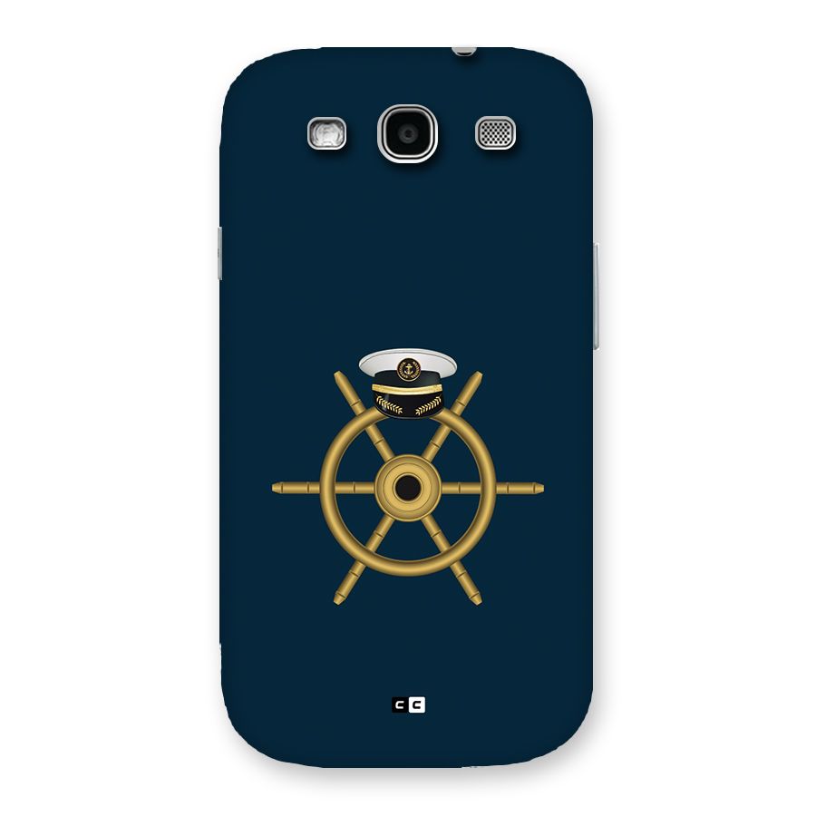 Ship Wheel And Cap Back Case for Galaxy S3 Neo