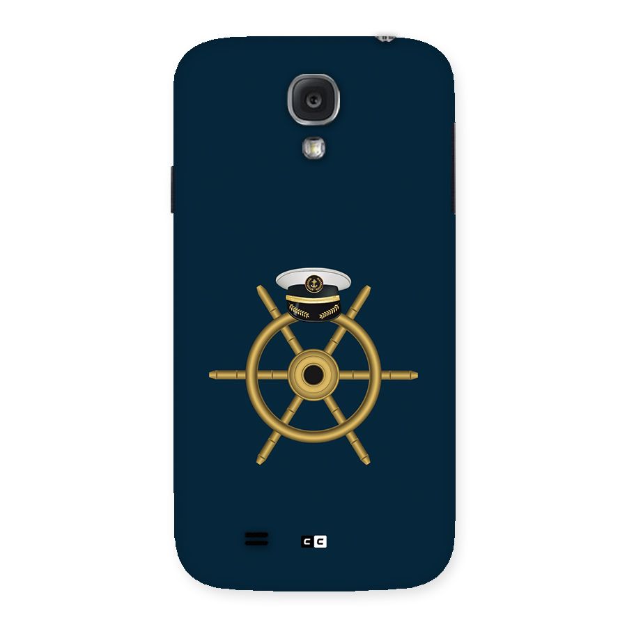 Ship Wheel And Cap Back Case for Galaxy S4