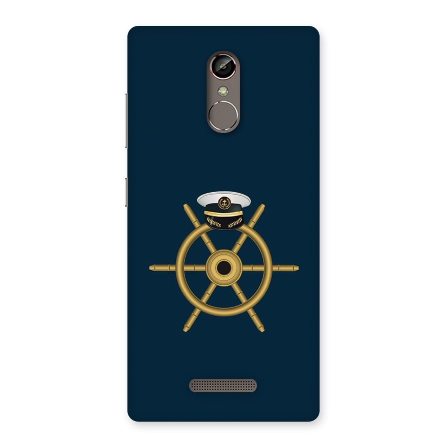 Ship Wheel And Cap Back Case for Gionee S6s