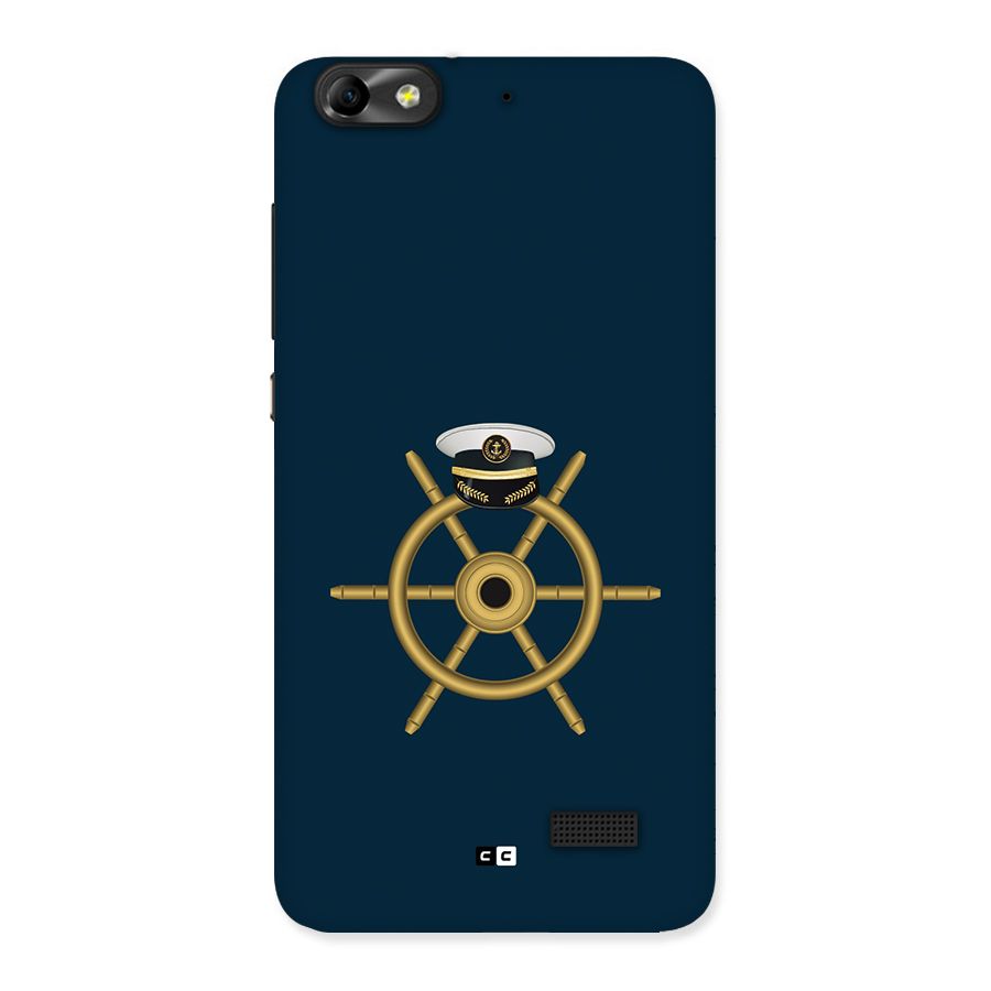 Ship Wheel And Cap Back Case for Honor 4C